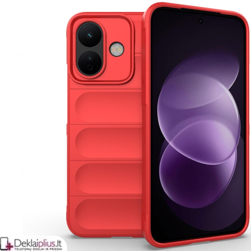 Magic Shield guminis dėklas - raudonas (Xiaomi Redmi Note 17 Pro 4G/5G) Magic Shield guminis dėklas - raudonas (Xiaomi Redmi Note 17 Pro 4G/5G)